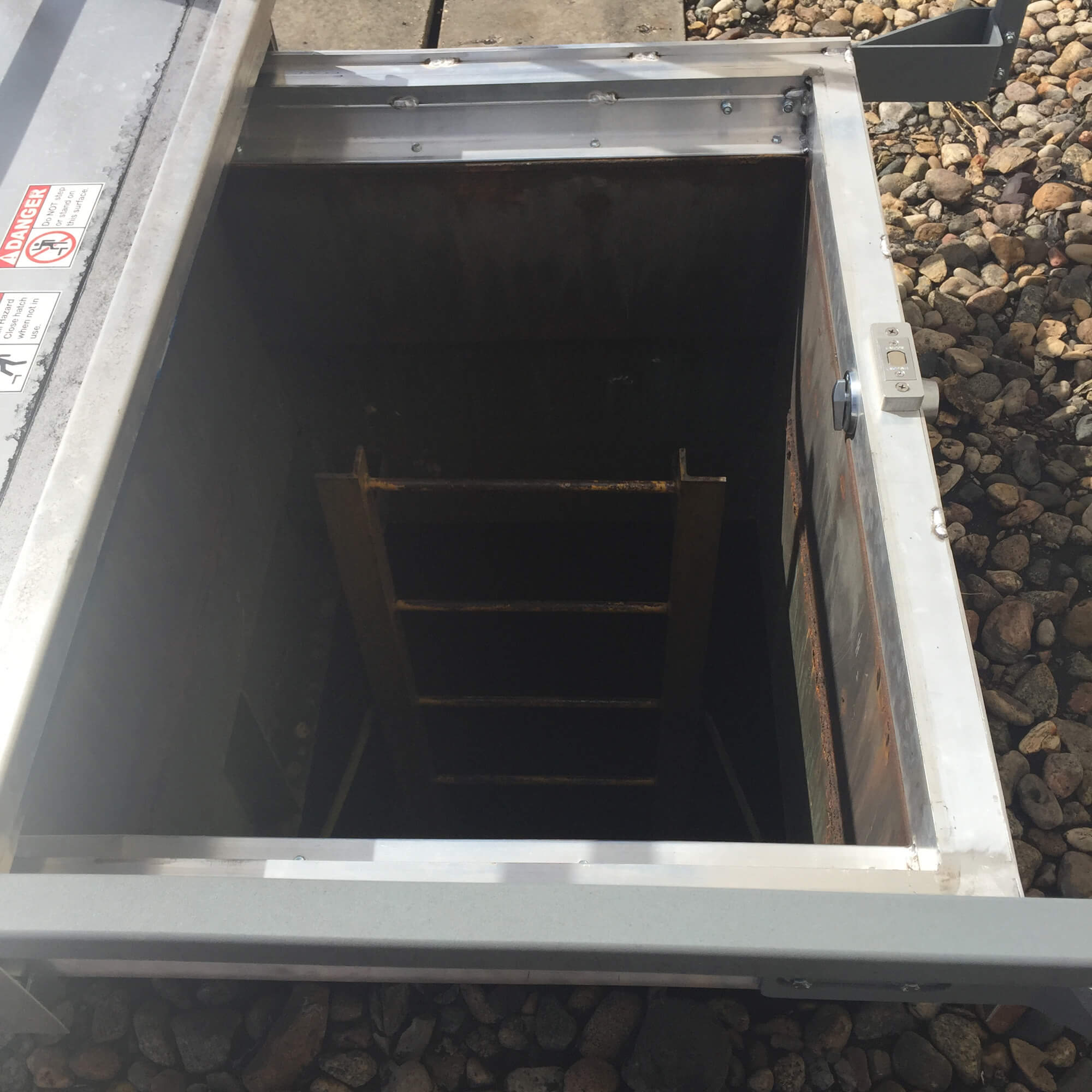 Slidewise™ Roof Hatch Aluminum PS Access Solutions