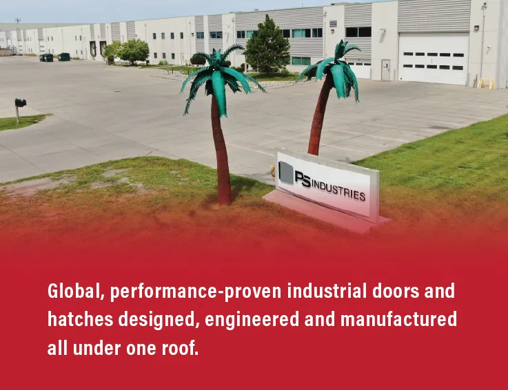 Global, performance-proven industrial doors and hatches designs, engineered and manufactured all under one roof.